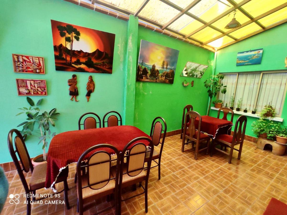 Hostal Algas Del Titicaca Copacabana  Dış mekan fotoğraf