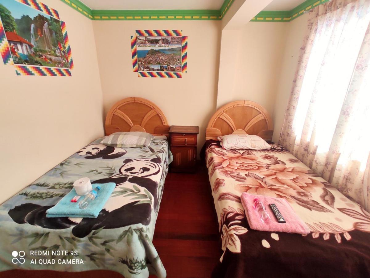 Hostal Algas Del Titicaca Copacabana  Dış mekan fotoğraf